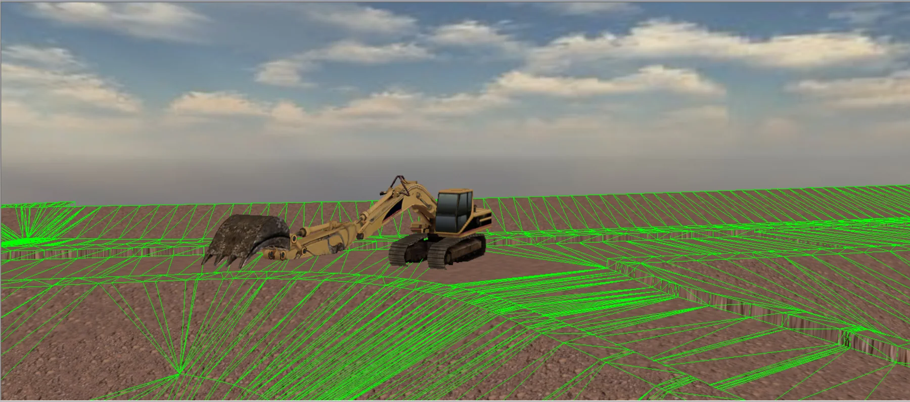 Machine Control & 3D Models example
