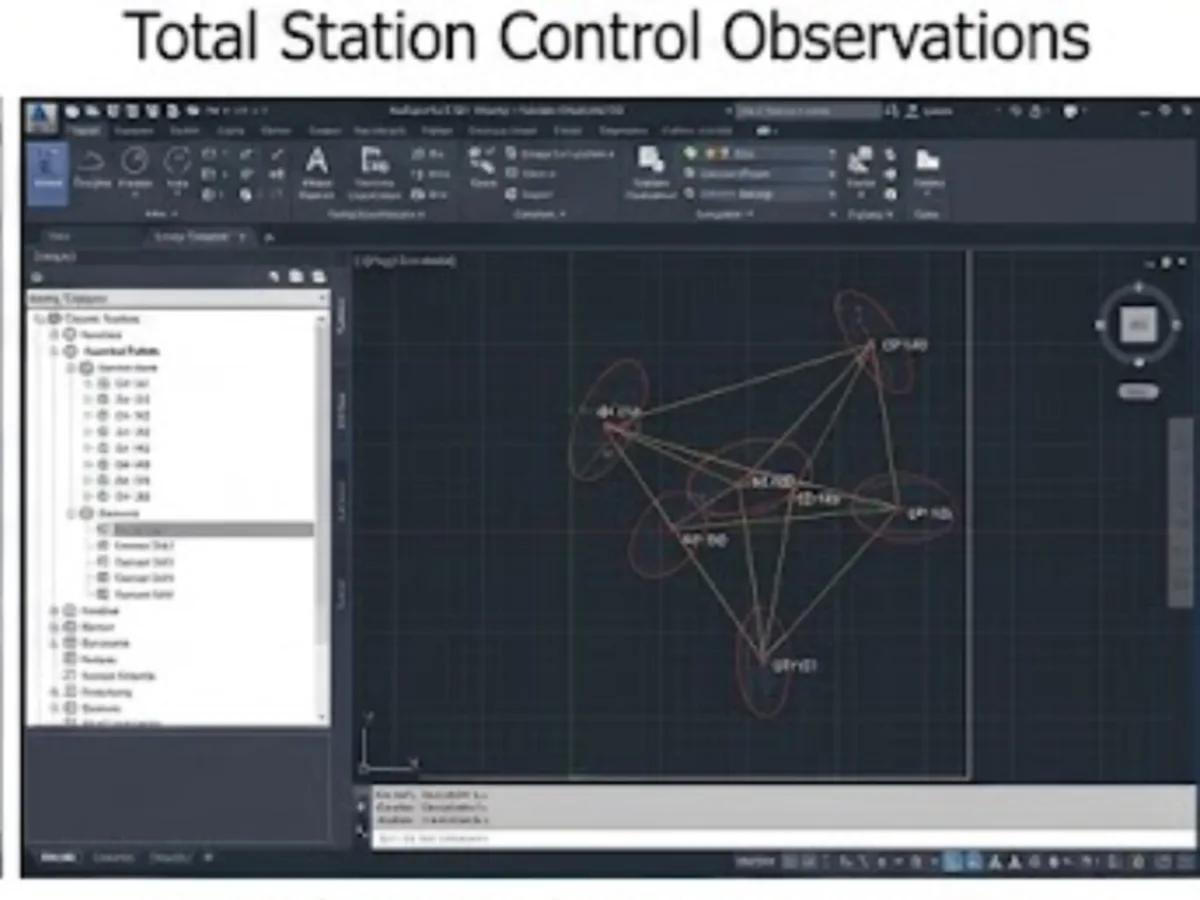 Survey Control & Site Grids deliverable example