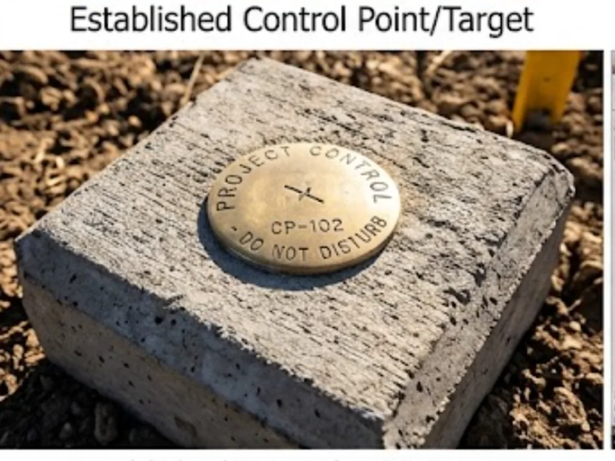 Survey Control & Site Grids example