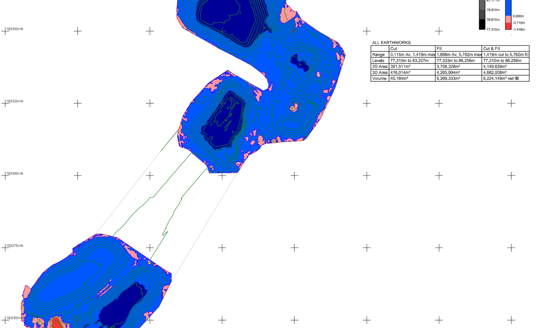 Earthworks & Volume Surveys deliverable example