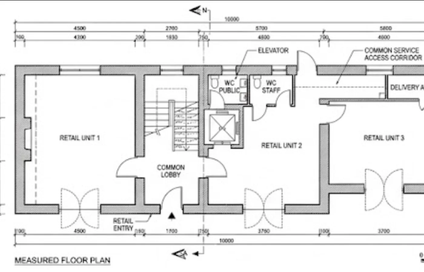 Measured Building Surveys deliverable example