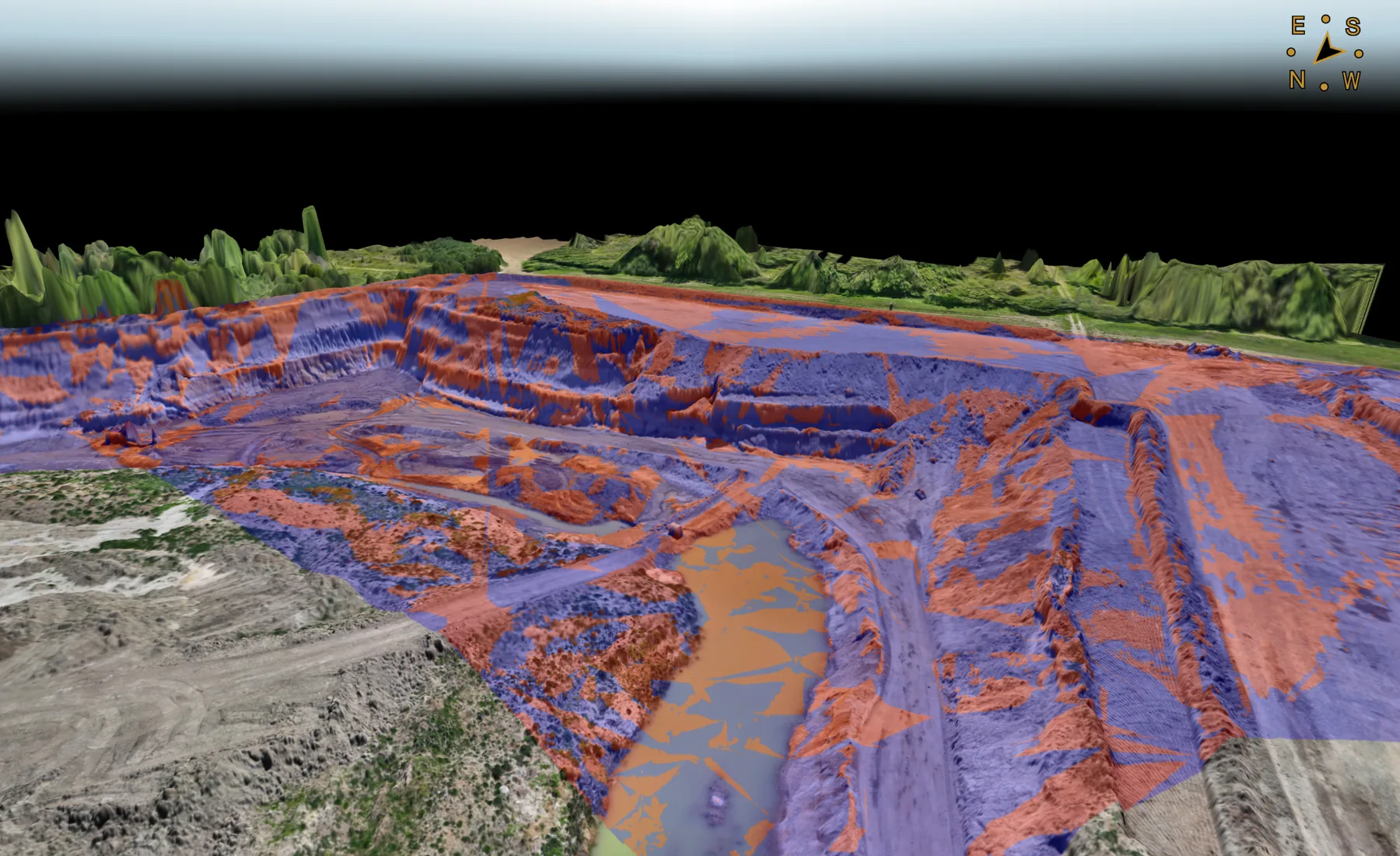 Construction Progress Surveys deliverable example
