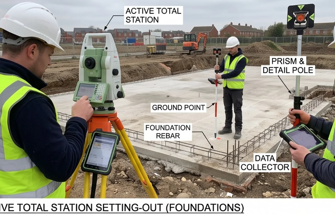 Construction Setting Out example