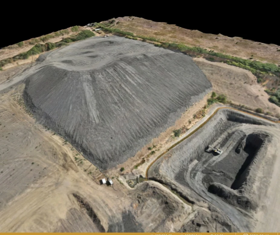 Excavation & placement zones