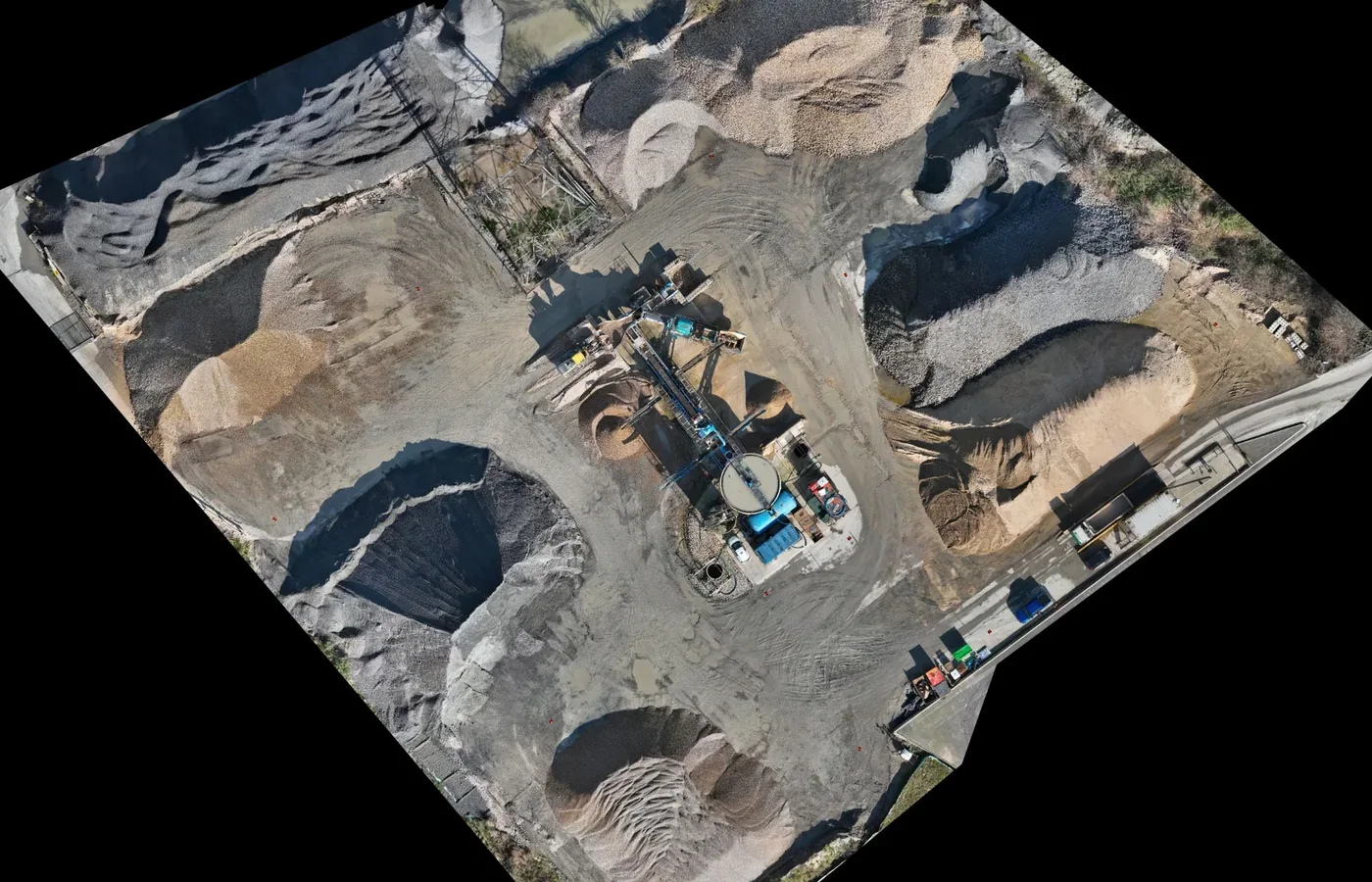 Stockpile volumes