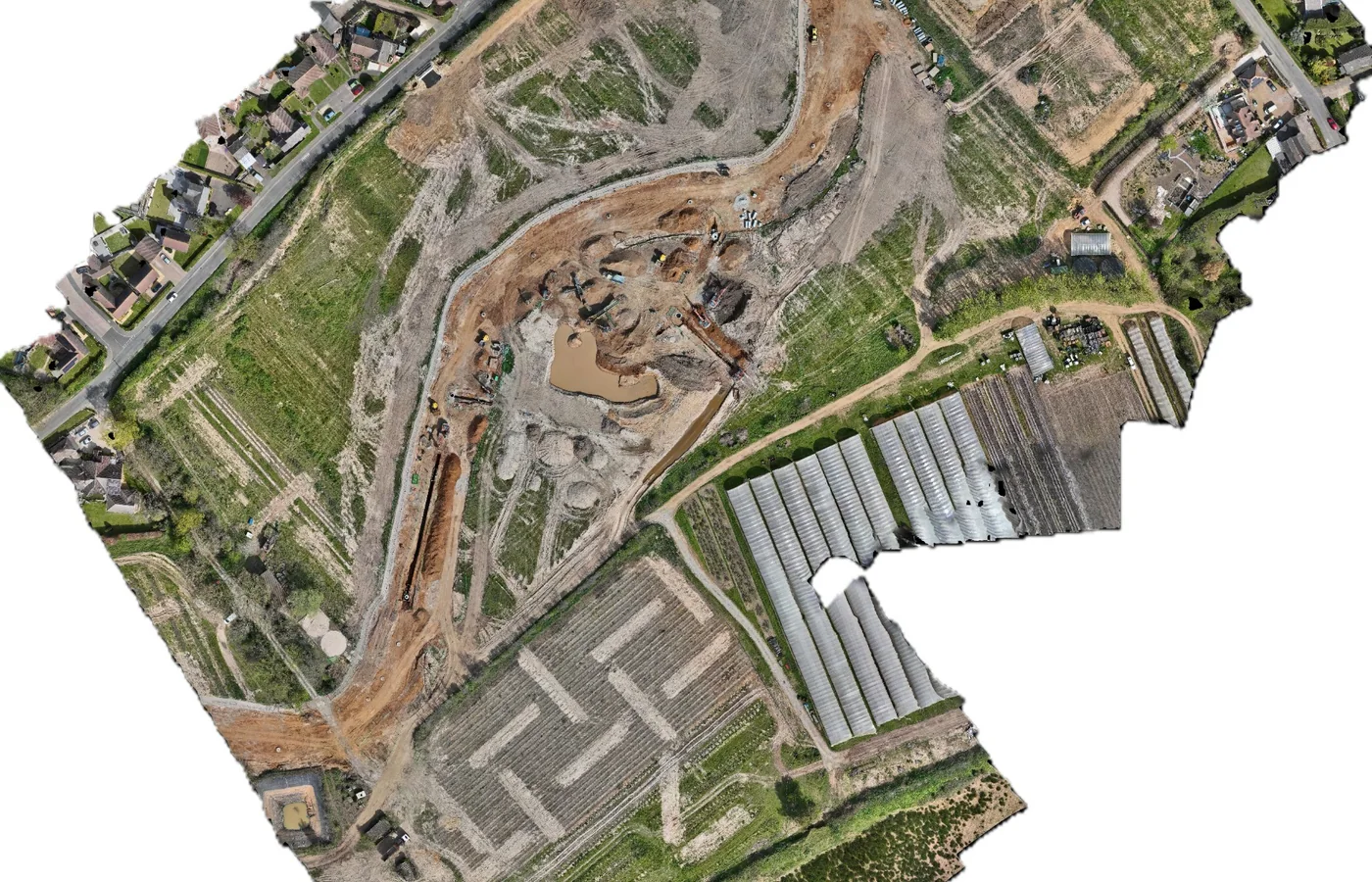 Construction Surveying project example