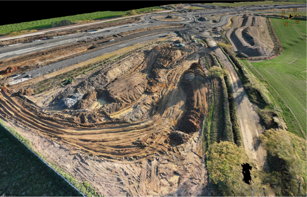 Earthworks terrain